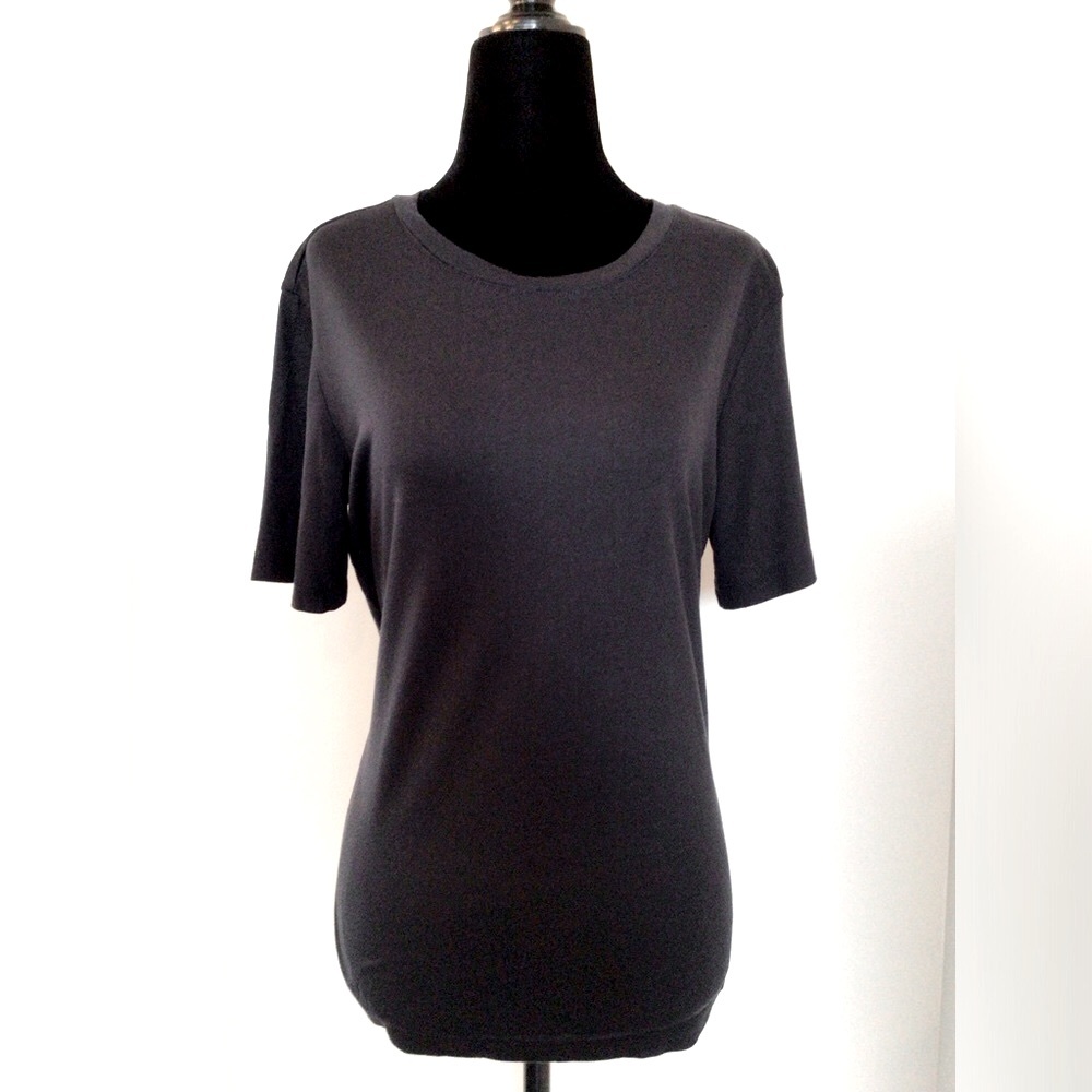 NWOT GANT Navy Blue Lyocel Crewneck T-Shirt - US Small